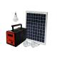 13Ah Solar Energy Home Systems 20W Rechargeable Lamp Charging Station