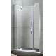Swing Two Fixed Glass Shower Enclosures Stainless Steel Handle and Pivot  for Apartment /  Hotel