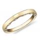 0.12ct Tiny 14K Yellow Gold Jewelry , Yellow Gold Diamond Wedding Bands EX Cut ODM