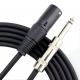 6.35MM To XLR Female Video Audio Cables For Microphone Speaker Guitar
