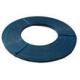 Electric Heat Carbon Structured Prime Blue Steel Packing Strip / Cold Rolled Steel Strip