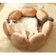 Cute and Comfortable sunflower cat bed Thickened Non-Slip Soft Pet Bed Suitable for Small
