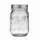 Ball Mason Jar American Mason Jar Glass Transparent Oat Sealed Jar Milk Shake Wide Mouth Juice Glass Beverage Cup