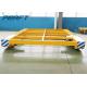 Cable Drum Power Electric Flatbed Cart , Abrasive Blasting Rail Transfer Cart