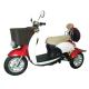 3.5-10 Tire Size 48V 20AH 500W Electric Scooter with Front Basket and F/R Drum Brake