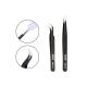 14cm Eyelash Extension Accessories Stainless Steel Grafting Tweezer