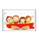120 Inch 32768*32768 Infrared Interactive Whiteboard USB2.0 USB3.0 with 180 Points/second Cursor Speed