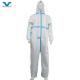 CE Approved Disposable Coverall Ankle Style Waterproof OEM Protective Clothing