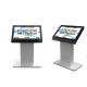 Touch Screen Information Digital Signage Free Standing Kiosk Reader Outdoor