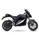 High Performance City Electric Motorcycle , Electric Motorcycle Scooter Black Color