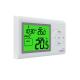 Riseem 230V LCD NTC Digital Programmable Room Gas Boiler Wired Simple Thermostat For Home And Office