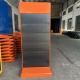 Factory Customize Orange Shelf with display board and logo