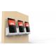 21.5 inch Wall Mounted Digital Innovative And Smart , Multifunctional Card Dispenser Kiosk by LKS,China