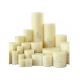 Colorful Scented White Religious Beeswax Pillar Candles Gift Decorative D3.6CM