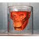 Skull Shaped Double Wall 2.5oz Old Fashioned Whiskey Tumbler