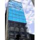 Adjustable LED Glass Curtain Wall System Vertical / Horizontal Installation