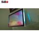 10.1 Inch Android Inwall Mounted Tablet With LED Light Bar NFC Reader For Time Attendance