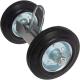 Rolling Gate Wheels Swivel For Wood Or Metal Gates Customized Zinc Plated