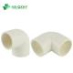 ASTM Sch40 Plastic PVC Pipe Fitting 90 Degree Elbow for Industry Industry Angle 45deg