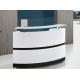 Contemporary Front Curve Retail Checkout Counter OEM / ODM Available