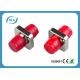 Simplex Square Fiber Optic Connector Adapters For Telecommunications Corrosion Resistant
