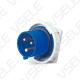 IP67 Insulated 32a 3 Pin Industrial Plug And Socket For Aviation Workshop Plastic