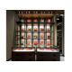 5 Layer Fashion Style Wall Mounted Display Cabinetsspace Saving For Bags Display