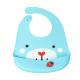 Safe Silicone Baby Bibs Water Resistant With Food Catcher Customer Size