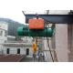 Pendant Control 5Ton Electric Wire Rope Hoist With Motorized Trolley