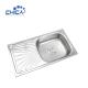 CH7540A Single Bowl Sink With Drain Board Stainless Steel Kitchen Sink Press Kitchen Sink