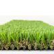 Double Flat Wave Shape Synthetic Artificial Turf Grass Roll For Natural Garden