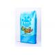 Food Grade Woven Polypropylene Feed Bags , Thread Sewing Bottom Woven Poly Bags