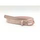 Skinny Waist 130cm Women PU Leather Dress Belt With Alloy Pin Buckle