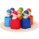 Exclusive Set 12 Pieces Peg Rainbow Arch Stacker Toy Non Toxic Nordic