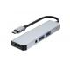 31009, USB C Hub Multiport Adapter , USB Type C to HDMI 2* USB3.0 3.5MM/ Aux Audio Adapter