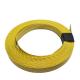 5mm Plastic Strapping Roll Yellow PP Packing Strap For Machine Packing