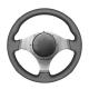 Hand Sewing Artificial Leather Steering Wheel Cover for Mitsubishi Lancer Evolution EVO 7 8 9 MR M 2003 2004 2005 2006 2007