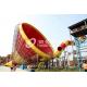 Super Tornado Fiberglass Water Slides 14.6m Platform Height for Themed Water Park