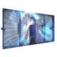 High Brightness Fixed LED Video Wall Advertising Screen P3.91 P7.8 Transparent LED Mesh Screen Display for Shopping Store