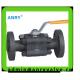 Flanged RF Forged Steel Ball Valve  F304 F316  800lbs 1500lbs 3 Pieces