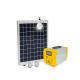 6 Phones Household Solar Lighting System , 50W Solar Panel Light Bulb Kit