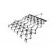 Professional Precision Black Steel Fence Chain Link Drag Harrow 4.5' X 5'