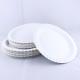 Grease Resistant Biodegradable Paper Plates 1.2mm Eco Friendly Serving Dishes