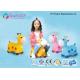 Sunjoy Factory Price Plastic Animal Toys cute giraffe Bouncy Hopper Giraffe Indoor Inflatable Jumping Toys For Infant