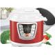 Round Shape Electric Pressure Cooker Energy Saving Fully Sealed Structure
