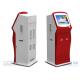 Indoor Free Standing Card Dispenser Kiosk with Touch Screen Use In Bank