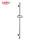 Metalique Wall Mounted Polished Chrome Hand Shower Slide Bar Stainless Steel with Height Adjustable Shower Head Holder