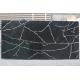 Kitchen Quartz Countertop Slabs Black Granite Slabs Quartz Stone Thickness 2cm / 3cm