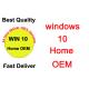 OEM Microsoft Windows 10 License Key , Windows 10 Home Licence Key Activation