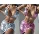 Special Fabric Three Piece Swimwear Drawstring Backless 3 Piece Bathing Suit